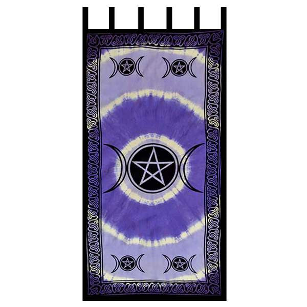 Zavjesa (paravan) ''Triple Moon Pentacle'' 115x225 cm